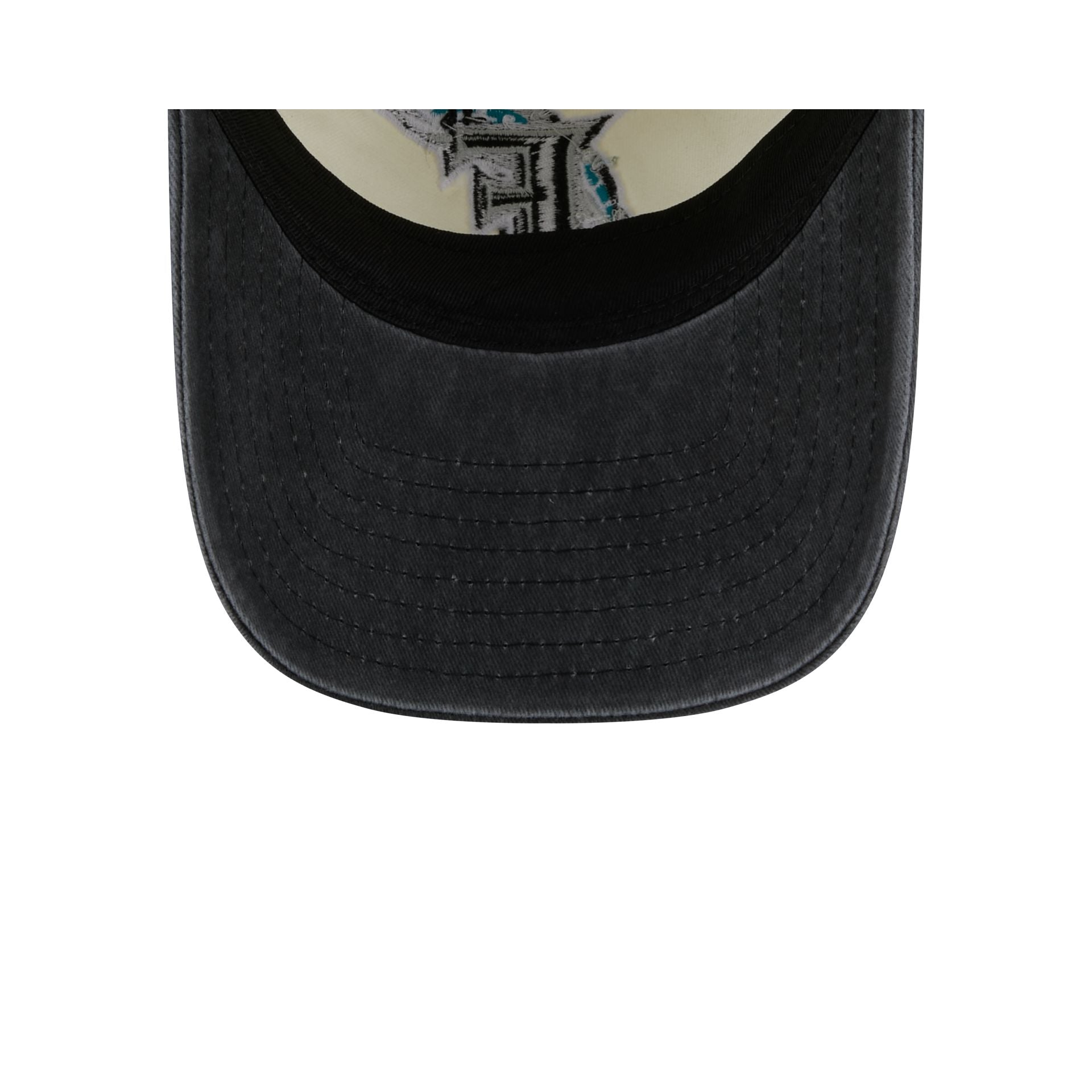 Miami Marlins Classic Sidescript 9TWENTY Adjustable Hat