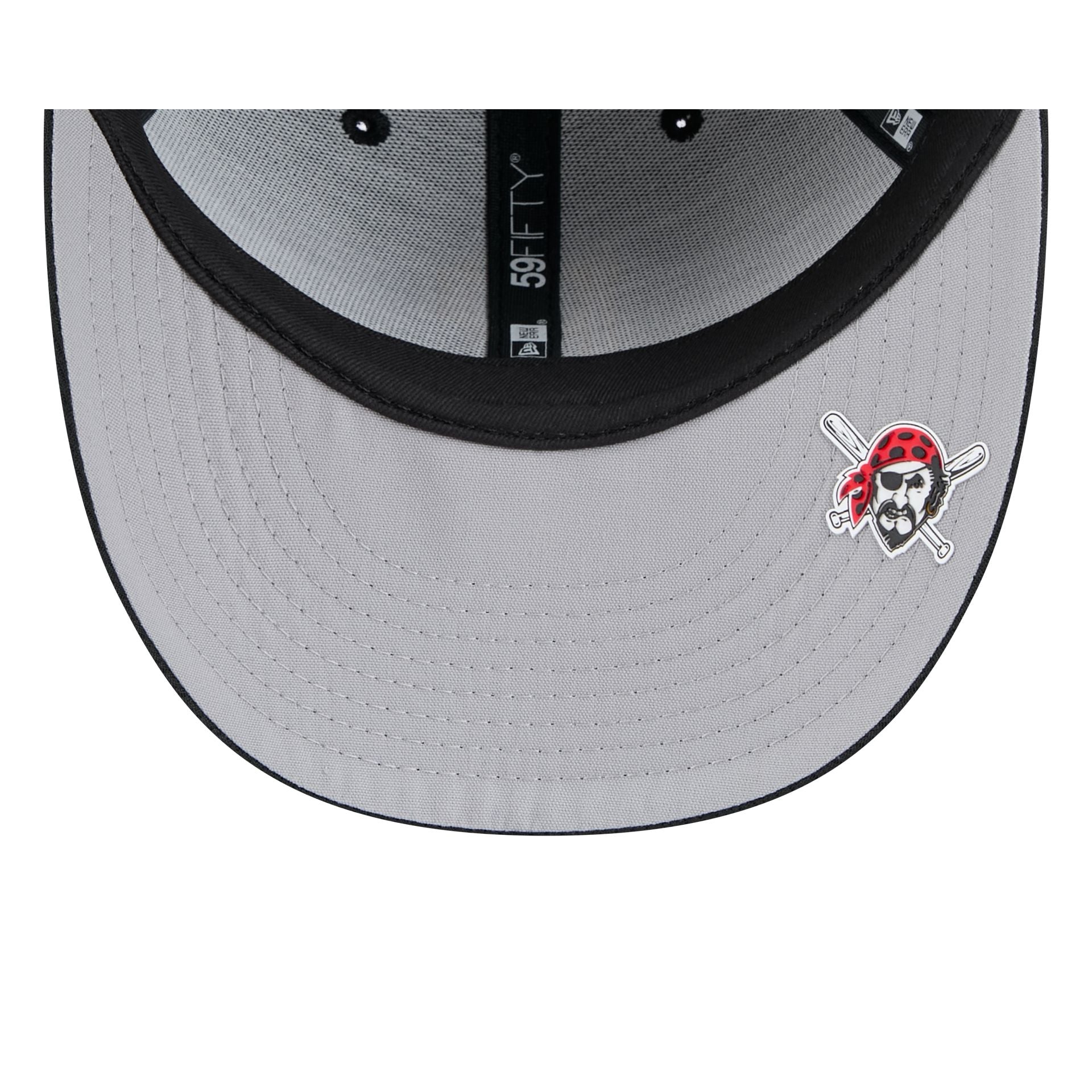 Pittsburgh Pirates 2025 Clubhouse Alt Low Profile 59FIFTY Fitted Hat