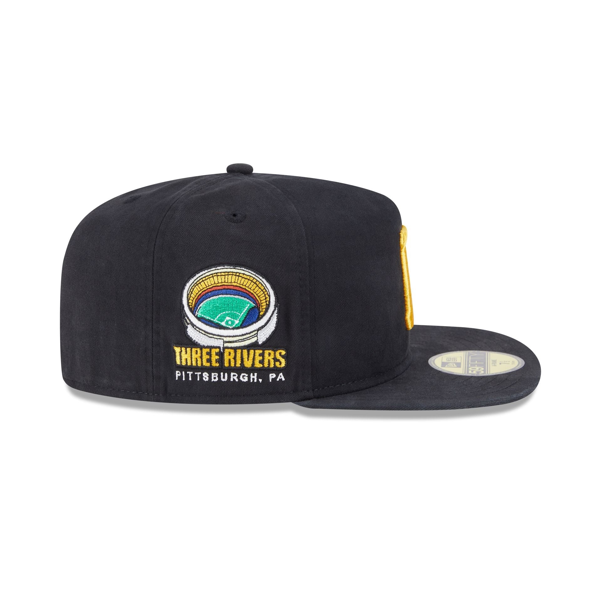 Pittsburgh Pirates Championship Side Flag 59FIFTY A-Frame Fitted Hat