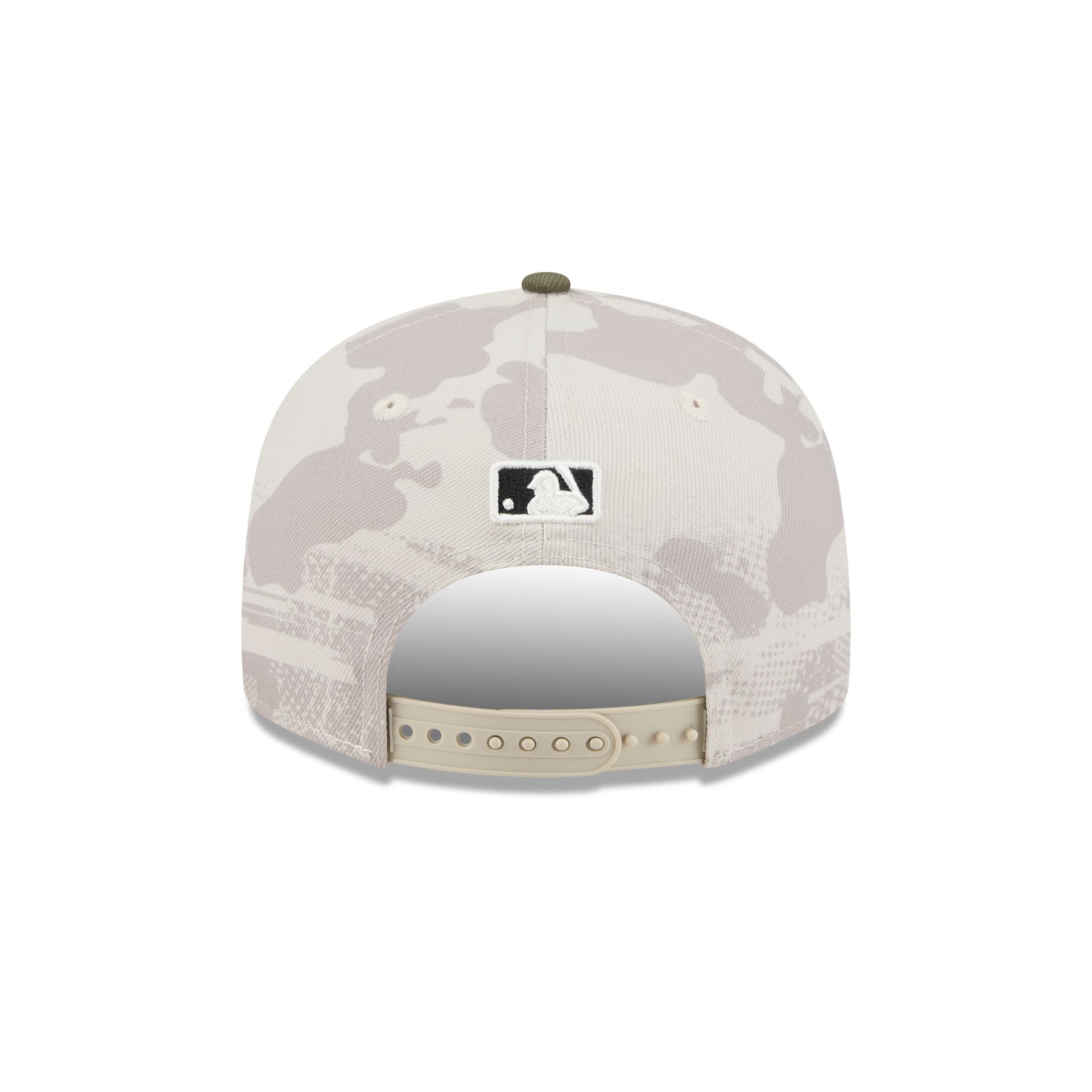 Miami Marlins Armed Forces Day 2025 Split Panel 9FIFTY Snapback Hat