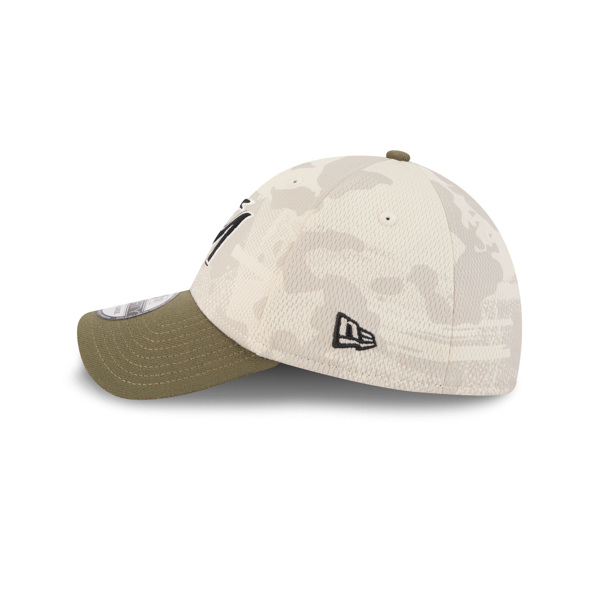 Miami Marlins Armed Forces Day 2025 39THIRTY Stretch Fit Hat