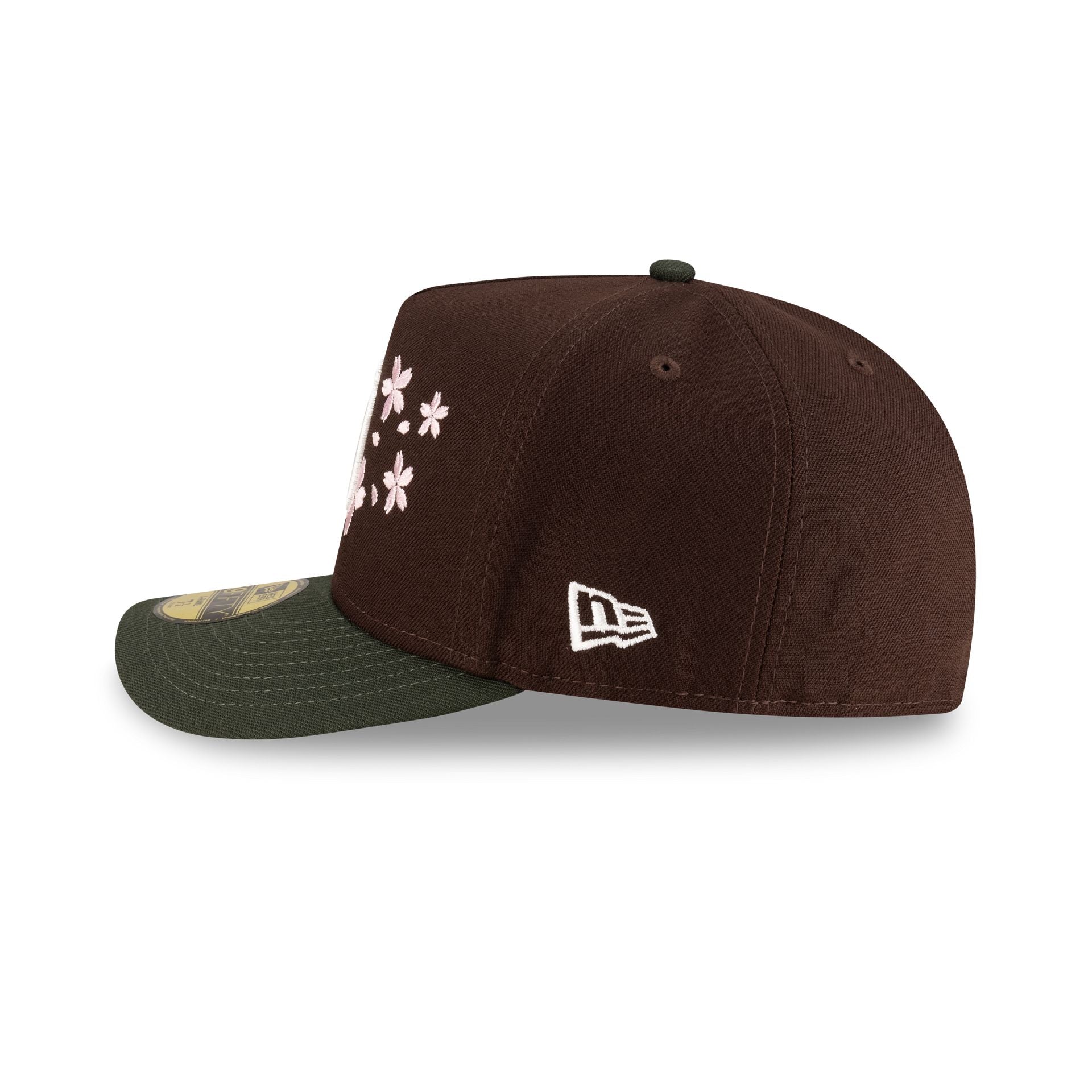 Just Caps Cherry Blossom San Diego Padres 59FIFTY A-Frame Fitted Hat