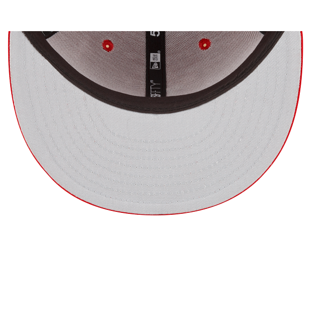 Miami Marlins Sidepatch Red 59FIFTY Fitted Hat