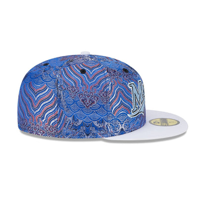 Miami Marlins Wave Fill 59FIFTY Fitted Hat