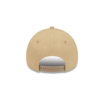 Pittsburgh Pirates Logo Essentials Khaki 9FORTY A-Frame Snapback Hat
