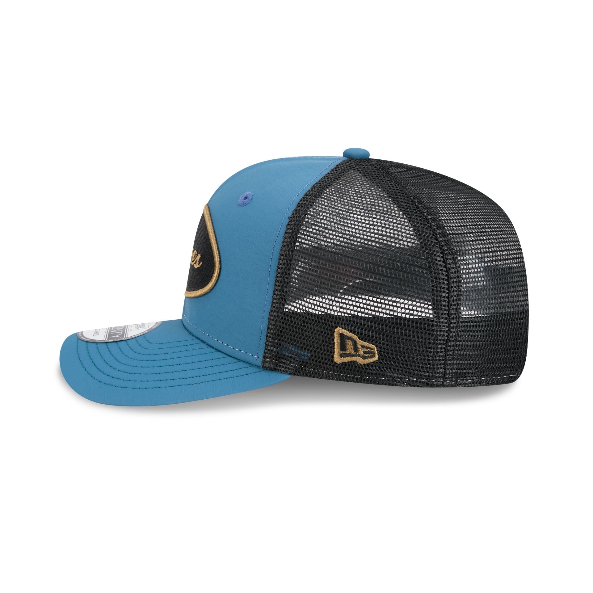 Atlanta Braves Indigo 9SEVENTY Trucker Hat
