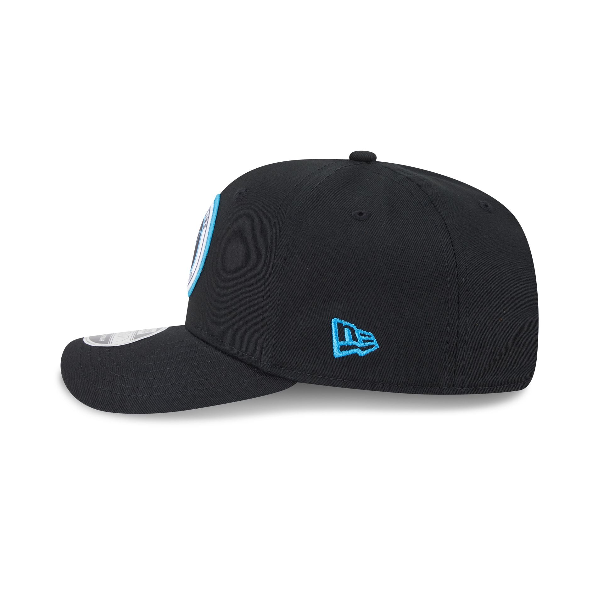 Miami Marlins Circle Patch 9SEVENTY Stretch-Snap Hat