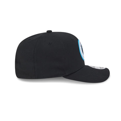 Miami Marlins Circle Patch 9SEVENTY Stretch-Snap Hat