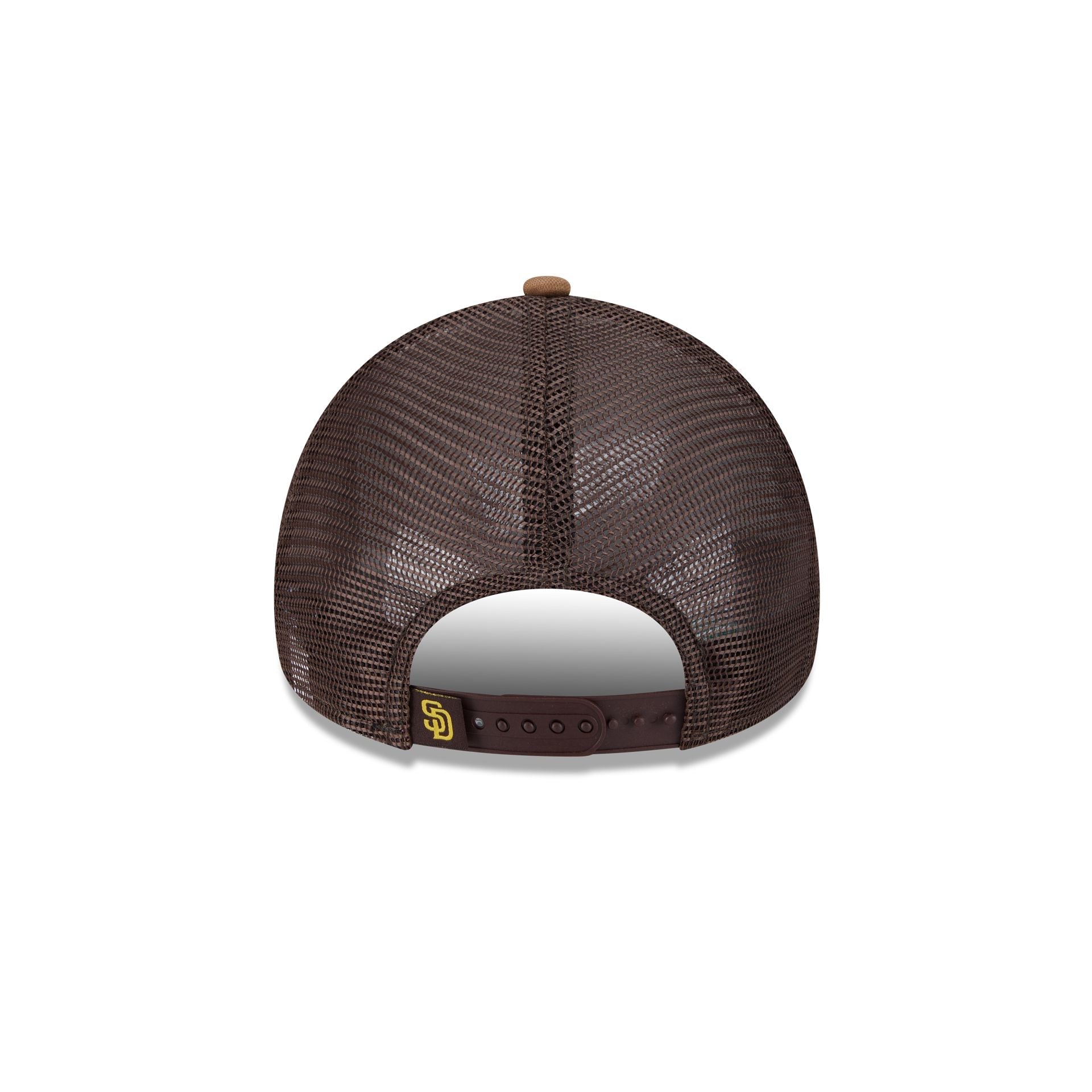San Diego Padres Distressed 9FORTY A-Frame Trucker Hat