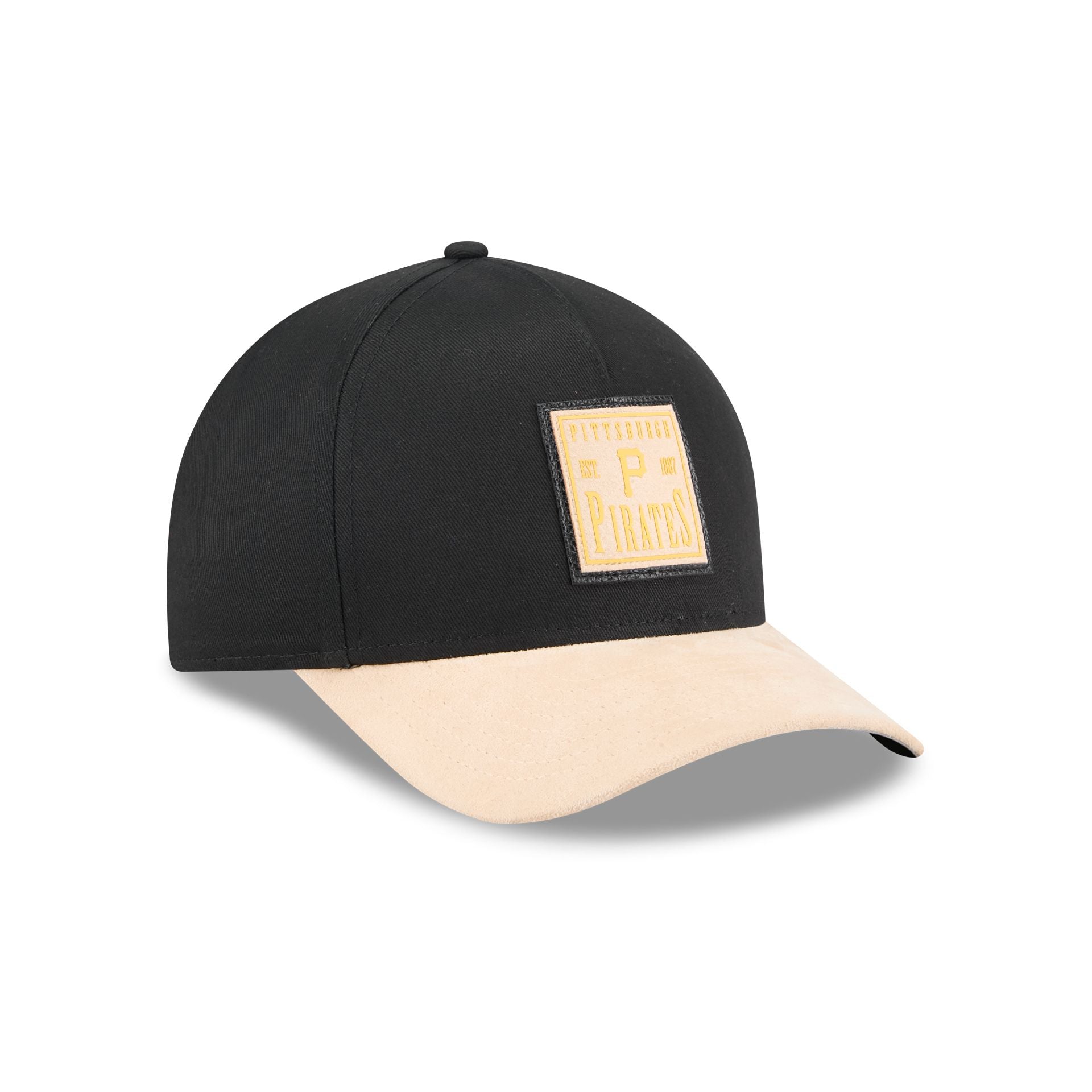 Pittsburgh Pirates Suede Patch 9FORTY M-Crown A-Frame Adjustable Hat