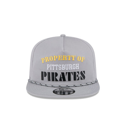 Pittsburgh Pirates Vintage Gray Rope Golfer Hat