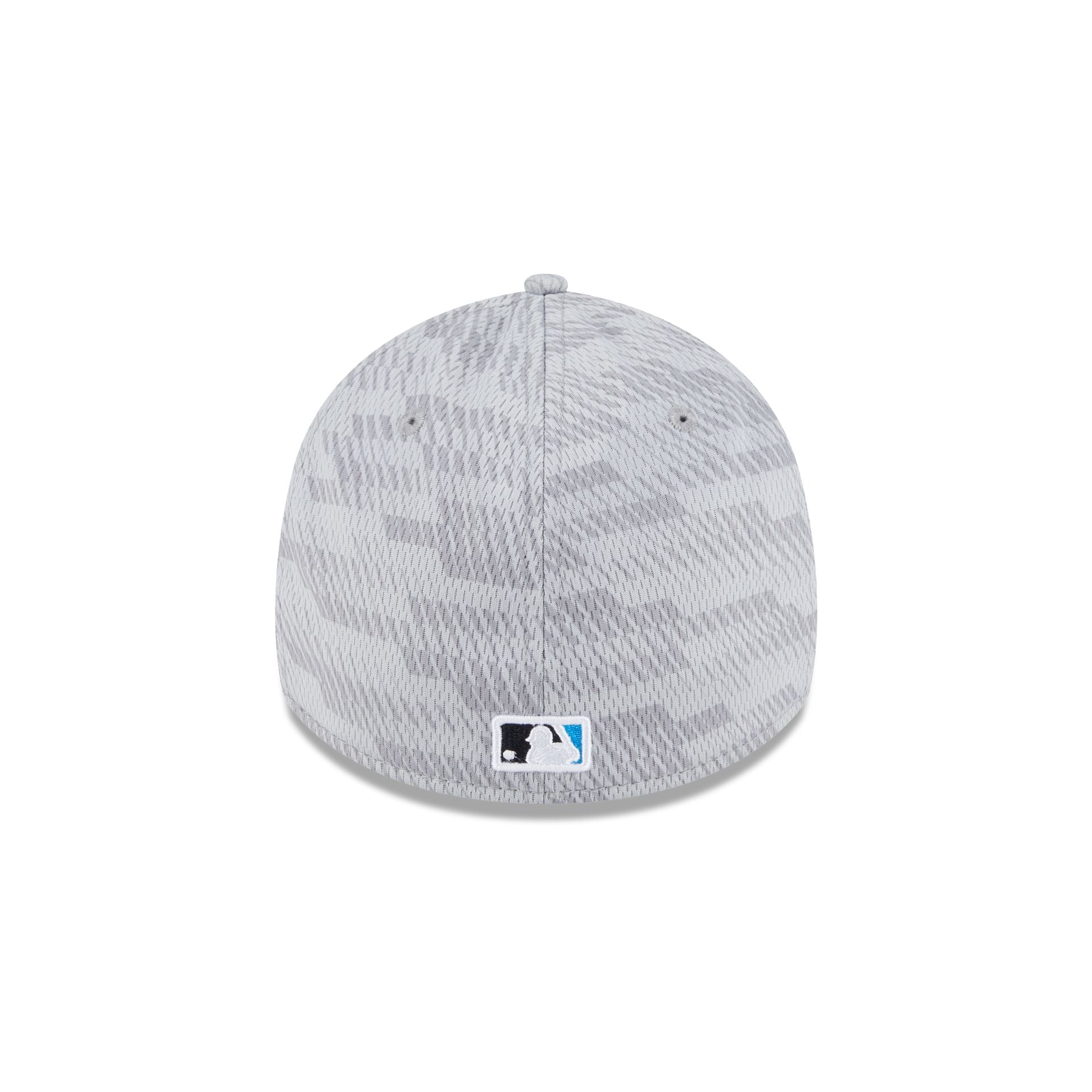Miami Marlins 2025 Clubhouse Gray 39THIRTY Stretch Fit