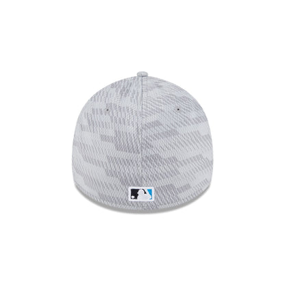 Miami Marlins 2025 Clubhouse Gray 39THIRTY Stretch Fit