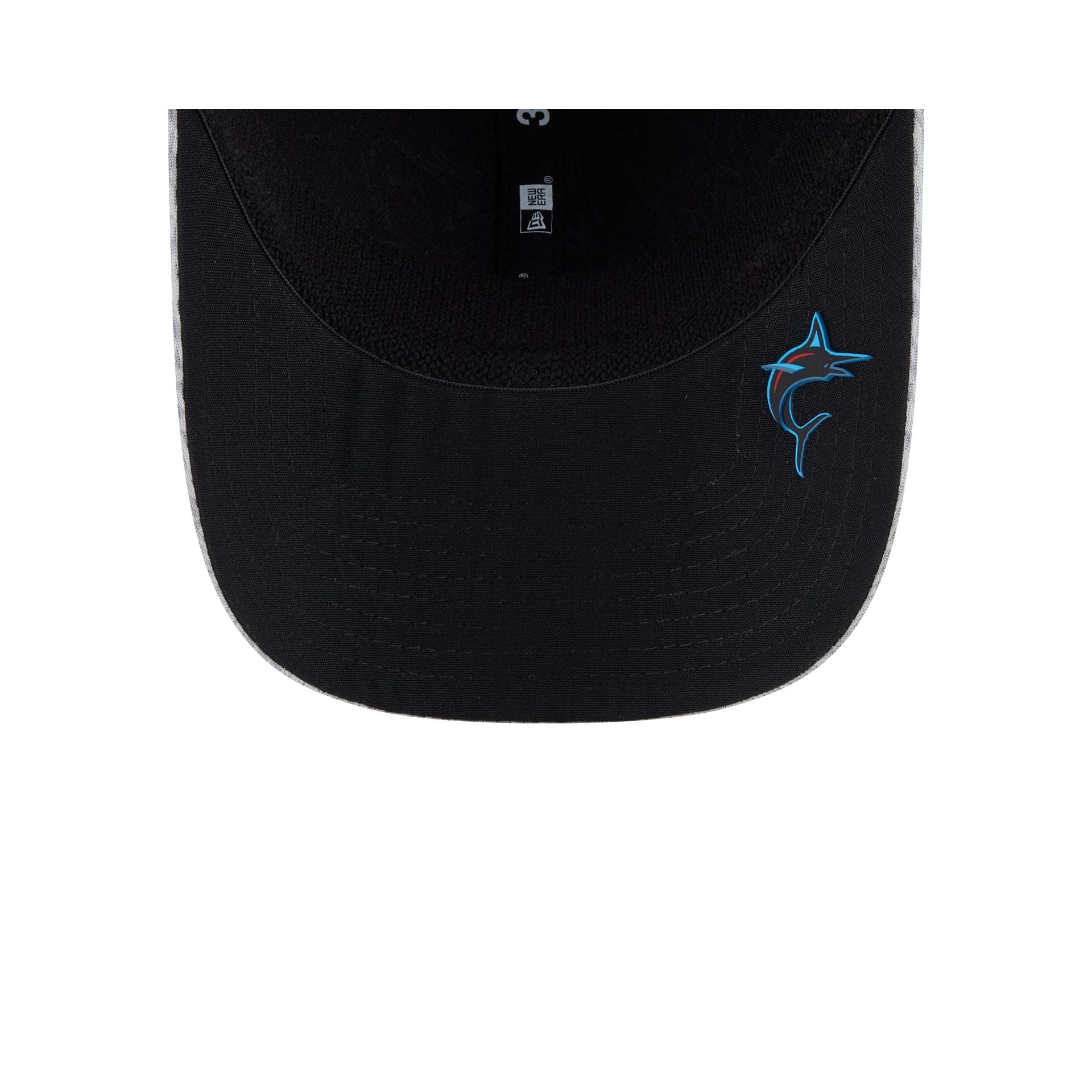 Miami Marlins 2025 Clubhouse Gray 39THIRTY Stretch Fit