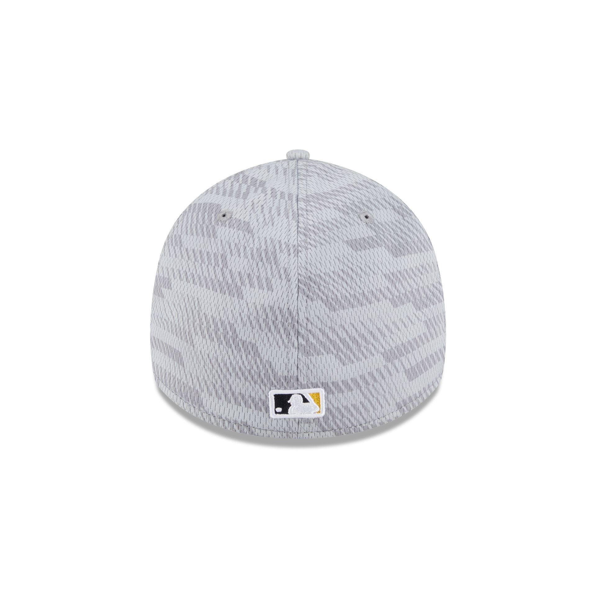 Pittsburgh Pirates 2025 Clubhouse Gray 39THIRTY Stretch Fit