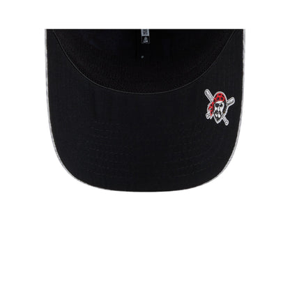 Pittsburgh Pirates 2025 Clubhouse Gray 39THIRTY Stretch Fit