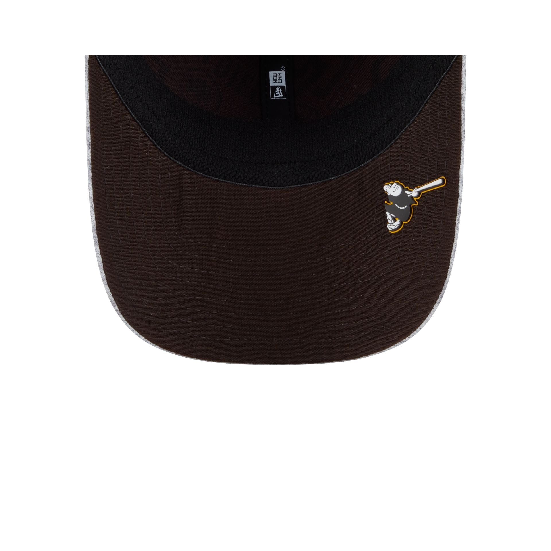 San Diego Padres 2025 Clubhouse Gray 39THIRTY Stretch Fit