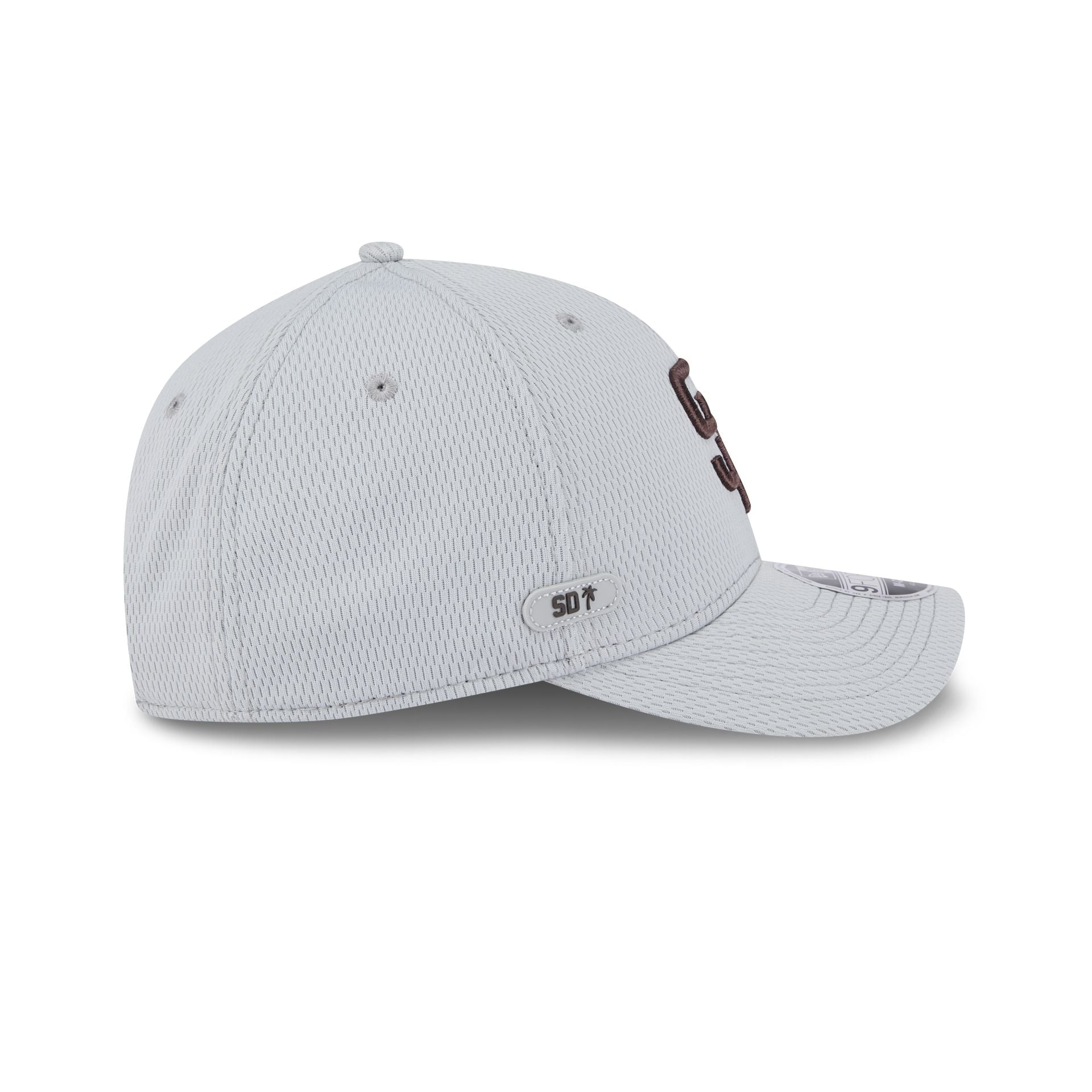 San Diego Padres 2025 Clubhouse Gray 9FORTY M-Crown Snapback Hat