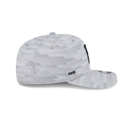 Pittsburgh Pirates 2025 Clubhouse Gray 9SEVENTY Stretch-Snap Hat