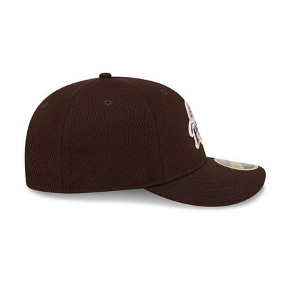 San Diego Padres 2025 Clubhouse Alt Low Profile 59FIFTY Fitted Hat