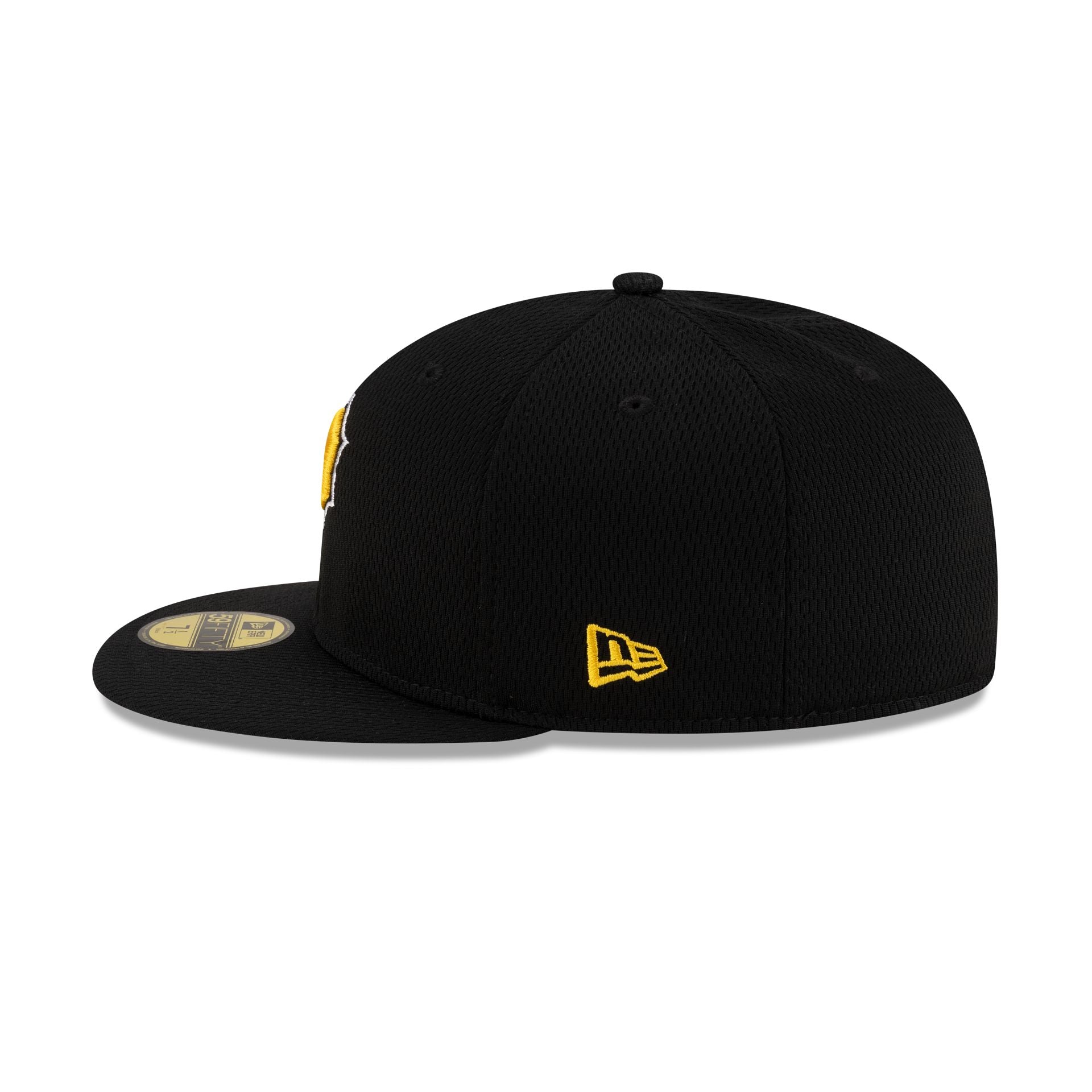Pittsburgh Pirates 2025 Clubhouse Alt Black 59FIFTY Fitted Hat
