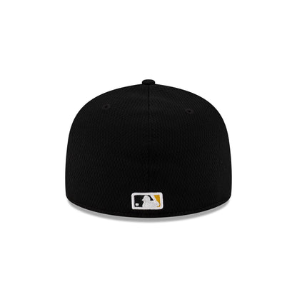 Pittsburgh Pirates 2025 Clubhouse Black 59FIFTY Fitted Hat