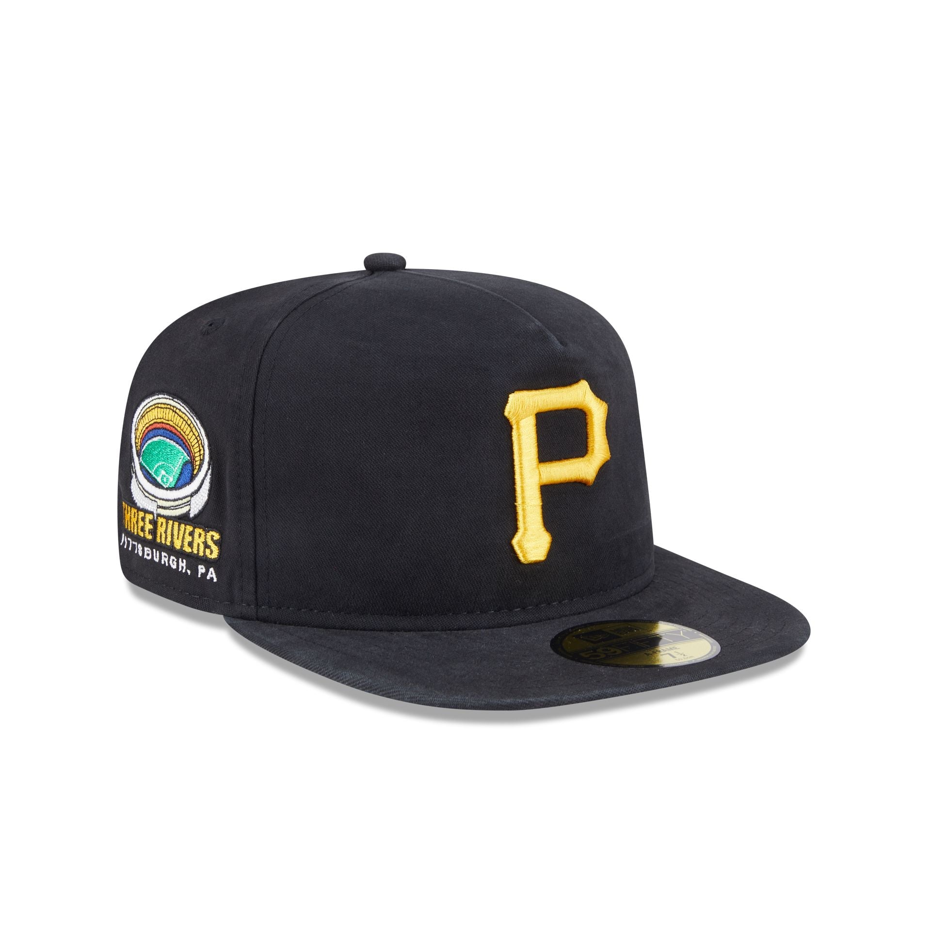 Pittsburgh Pirates Championship Side Flag 59FIFTY A-Frame Fitted Hat