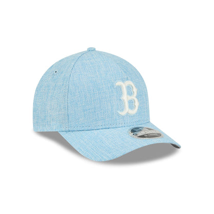Boston Red Sox Cotton Weaver Blue 9FORTY M-Crown A-Frame Snapback Hat