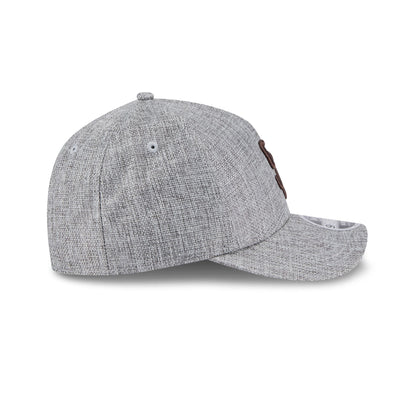 San Diego Padres Cotton Weave Gray 9FORTY M-Crown A-Frame Snapback Hat
