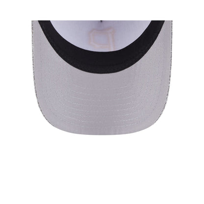 Pittsburgh Pirates Cotton Weave Gray 9FORTY M-Crown A-Frame Snapback Hat