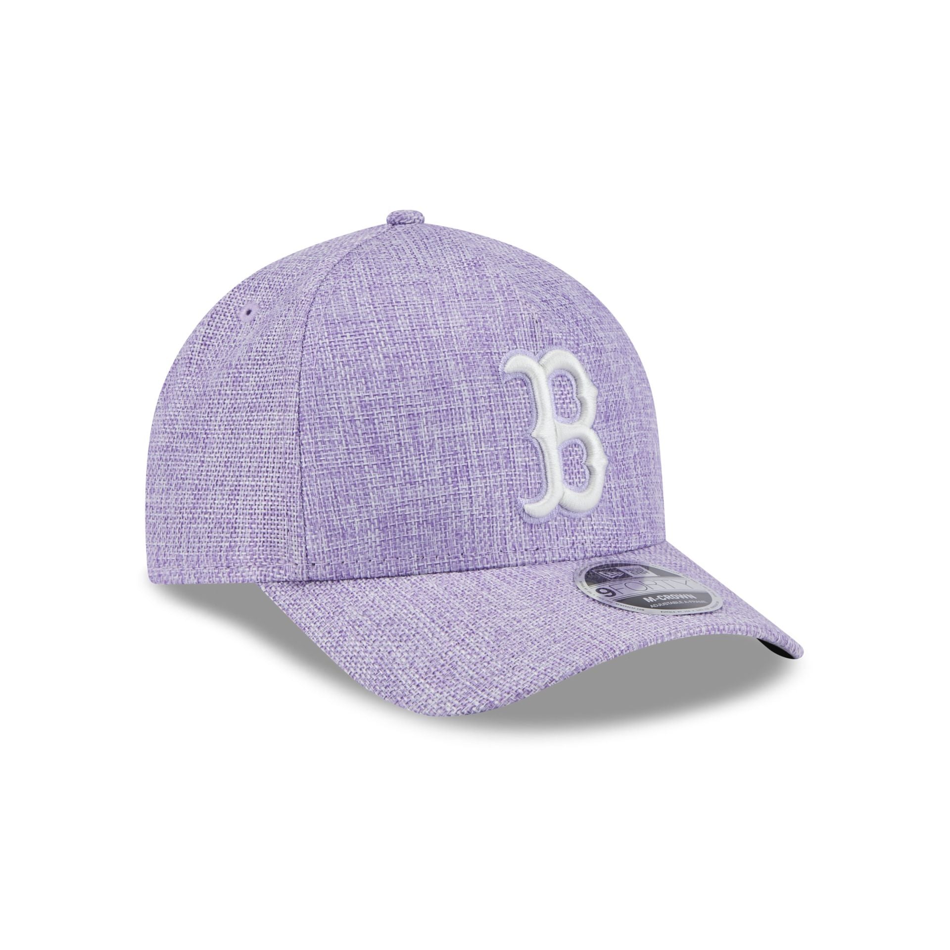 Boston Red Sox Cotton Weave Purple 9FORTY M-Crown A-Frame Snapback Hat