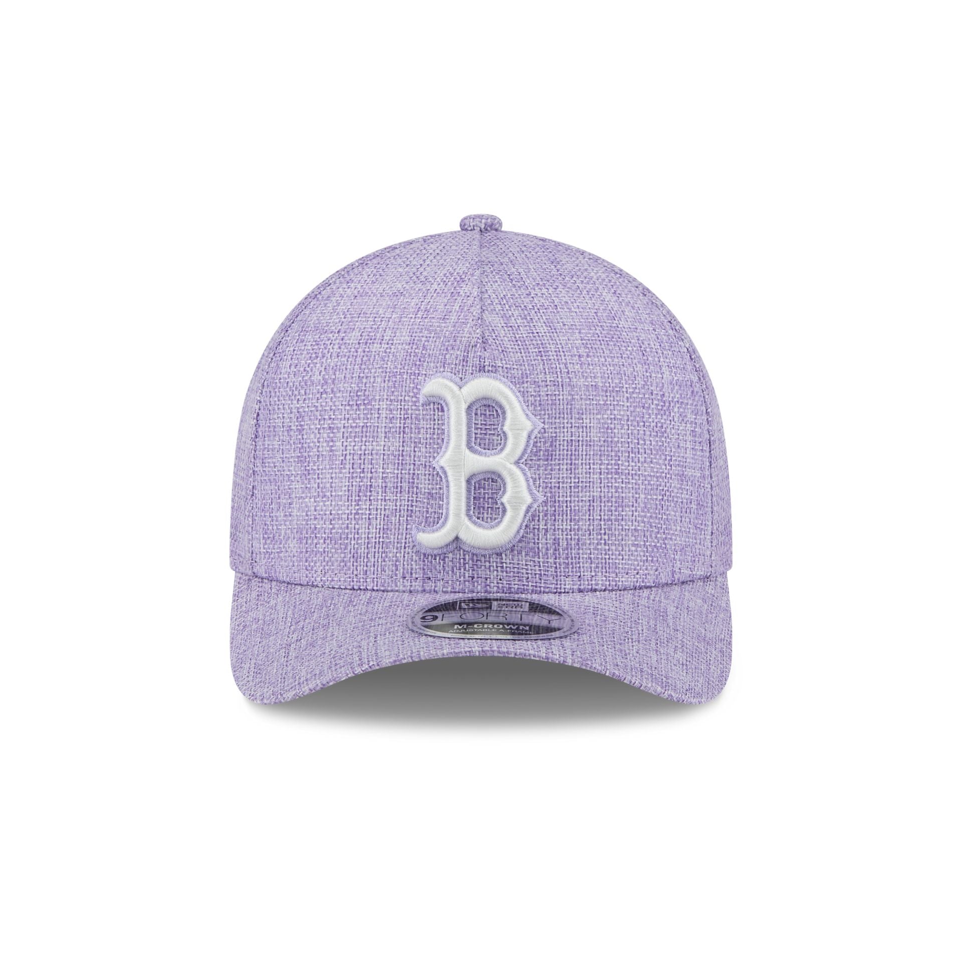 Boston Red Sox Cotton Weave Purple 9FORTY M-Crown A-Frame Snapback Hat