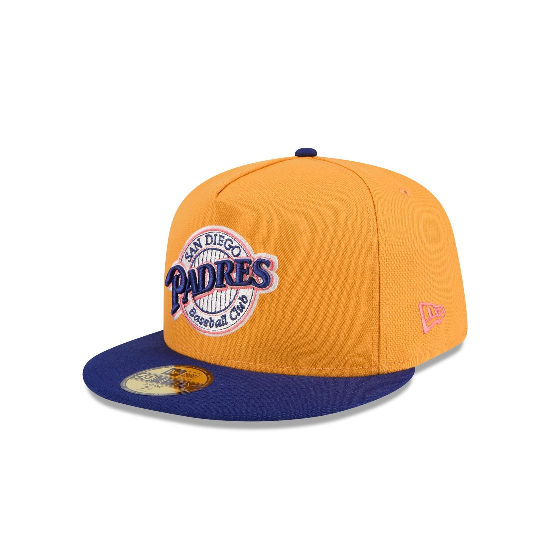 San Diego Padres Gold 59FIFTY A-Frame Fitted Hat