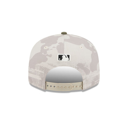 Miami Marlins Armed Forces Day 2025 Split Panel 9FIFTY Snapback Hat
