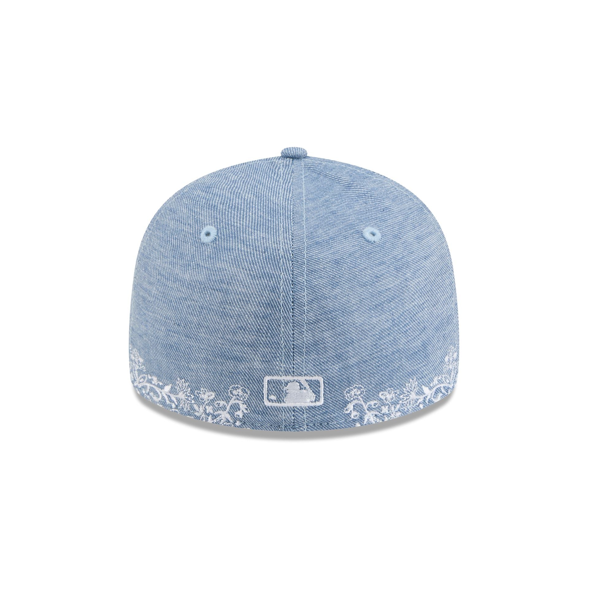 San Diego Padres Hand Stitched Chambray Low Profile 59FIFTY Fitted Hat