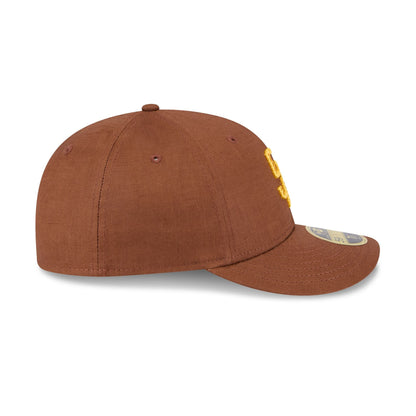 San Diego Padres Snake Scale Logo Low Profile 59FIFTY Fitted Hat