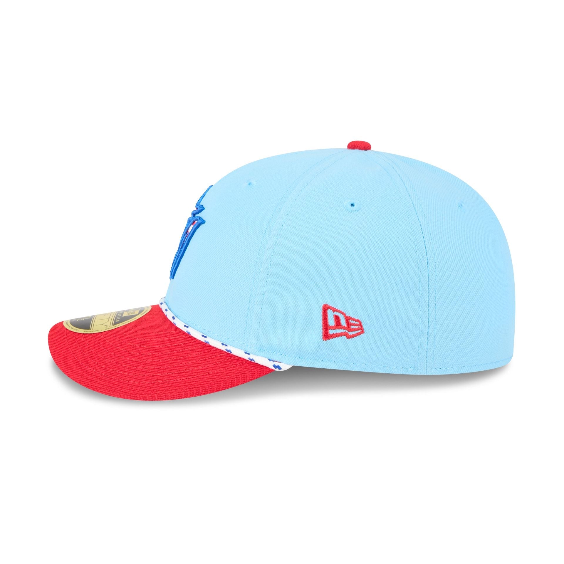 Miami Marlins Independence Day 2025 Low Profile 59FIFTY Fitted Hat