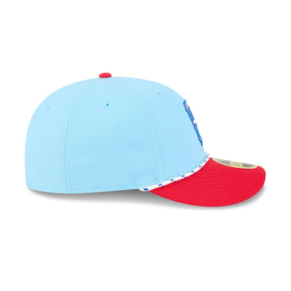 Pittsburgh Pirates Independence Day 2025 Low Profile 59FIFTY Fitted Hat