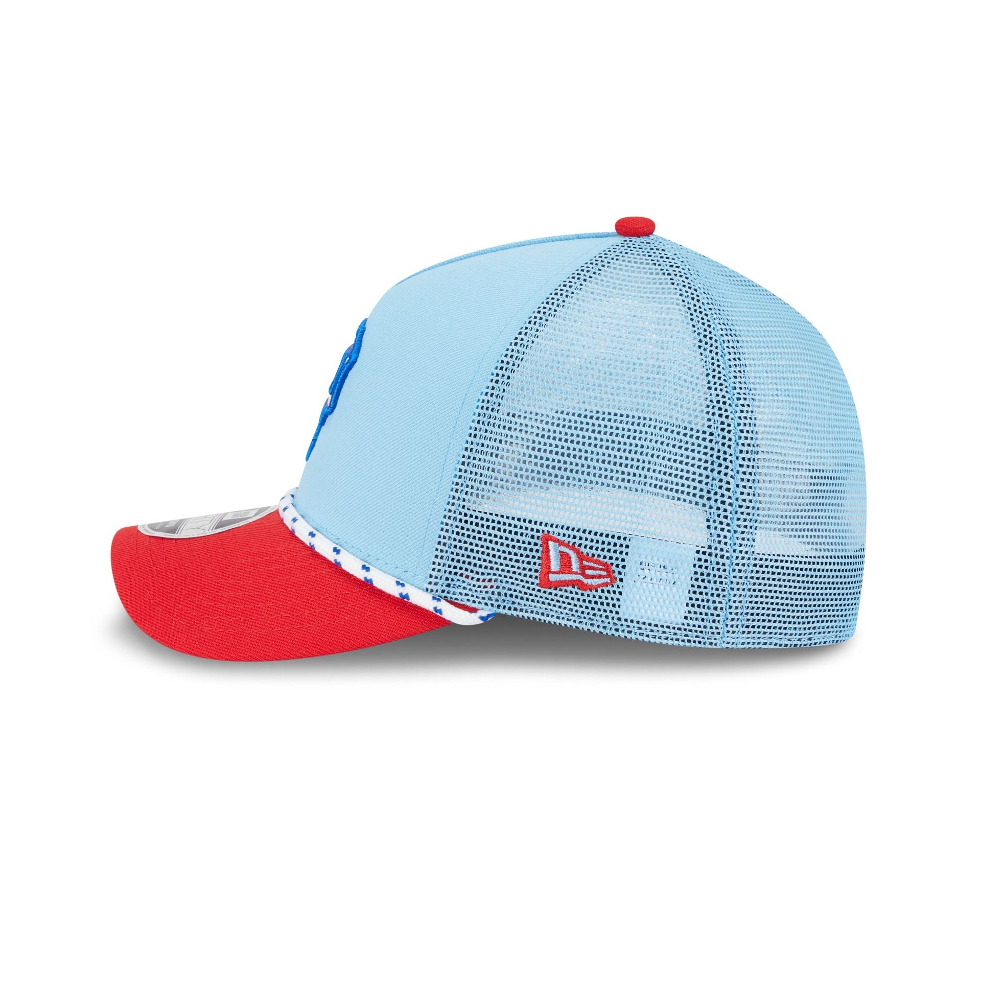 Pittsburgh Pirates Independence Day 2025 9FORTY M-Crown A-Frame Trucker Hat