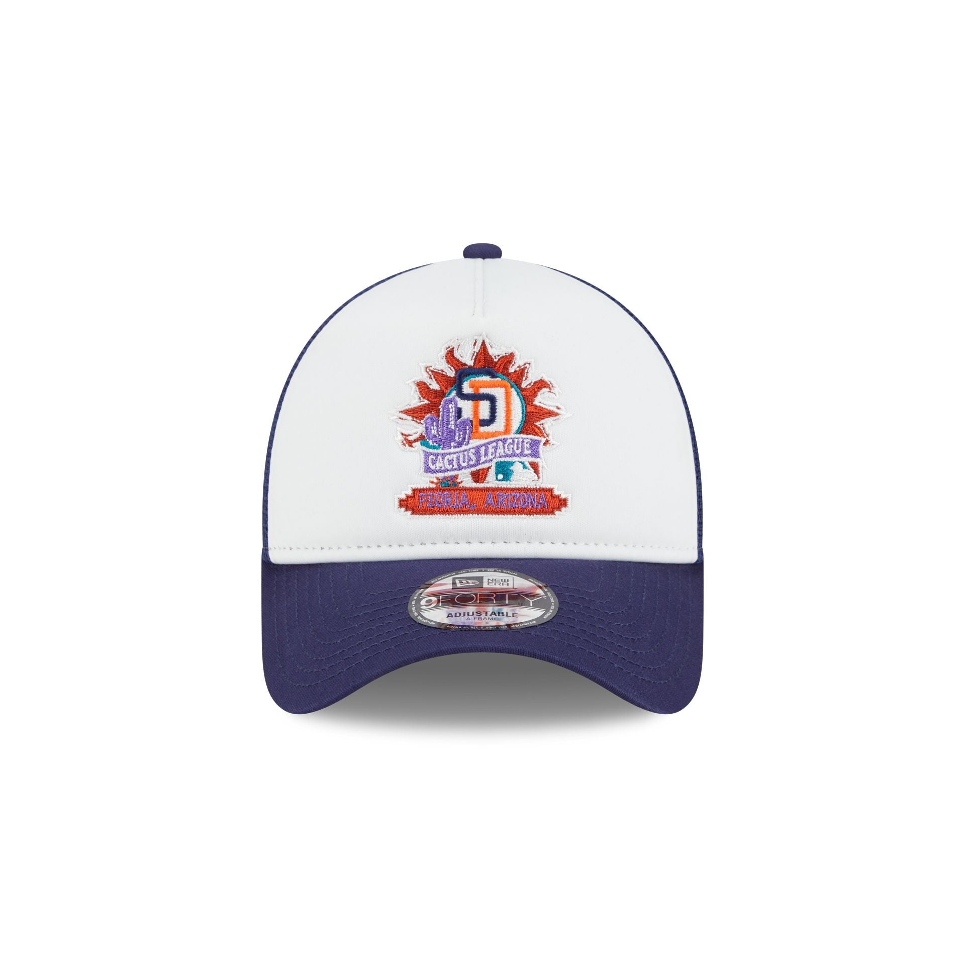 San Diego Padres Spring Training 9FORTY A-Frame Trucker Hat
