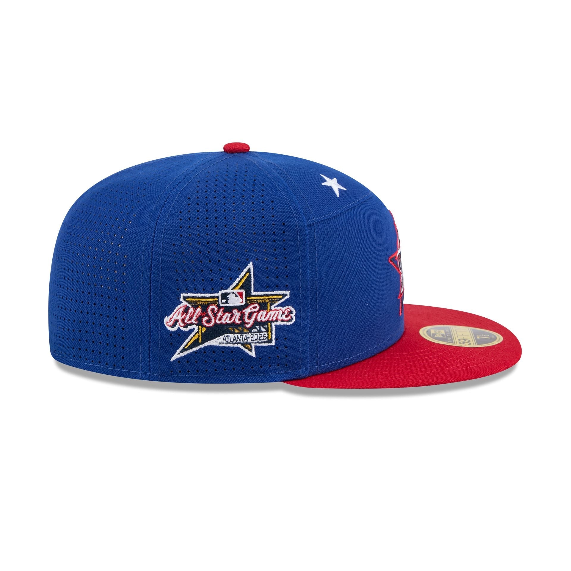Miami Marlins 2025 All-Star Game Workout Split Panel 59FIFTY Fitted Hat