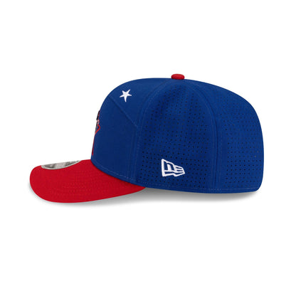 Miami Marlins 2025 All-Star Game Workout Split Panel 9SEVENTY Stretch-Snap Hat