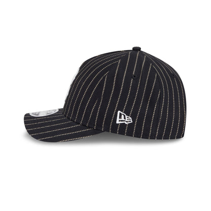 Boston Red Sox Dotted Pinstripe 9FORTY M-Crown A-Frame Adjustable Hat