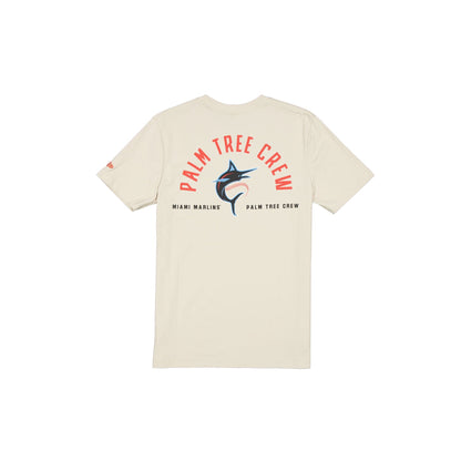 Palm Tree Crew x Miami Marlins Stone T-Shirt