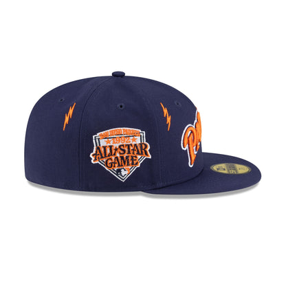 Diet Starts Monday x San Diego Padres Lightening Bolts 59FIFTY Fitted Hat