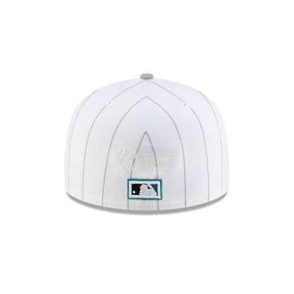 Diet Starts Monday x Miami Marlins Pinstripe 59FIFTY Fitted Hat