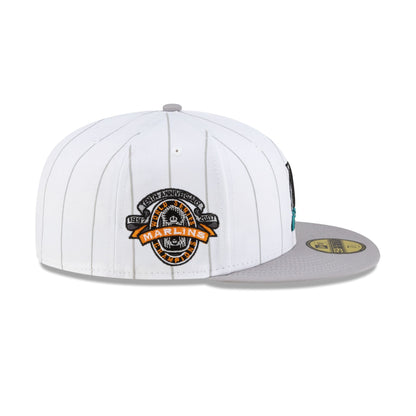 Diet Starts Monday x Miami Marlins Pinstripe 59FIFTY Fitted Hat